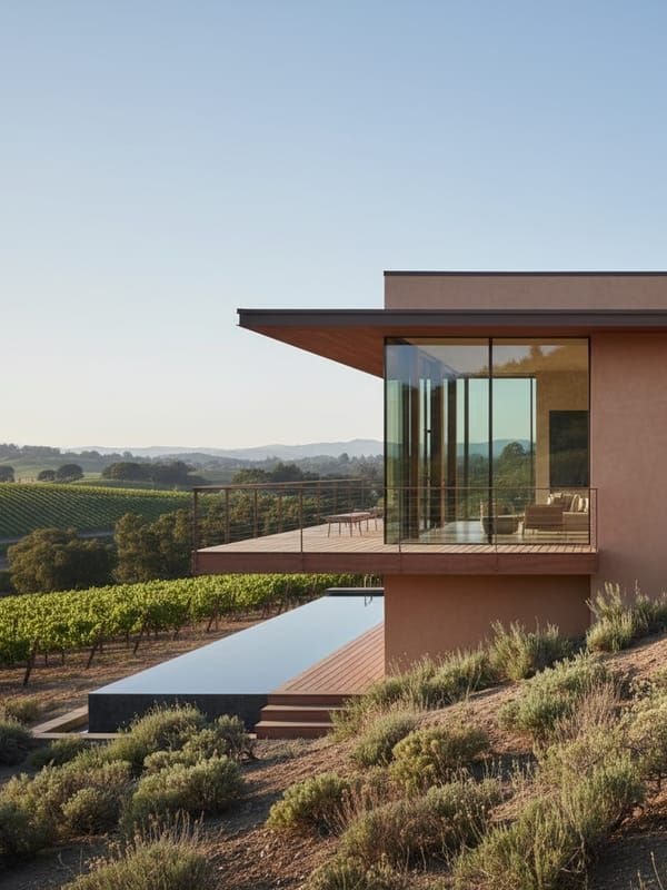 Contemporary guest house in Chalk Hill